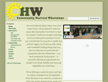 Tablet Screenshot of community-harvest-whetstone.org.uk